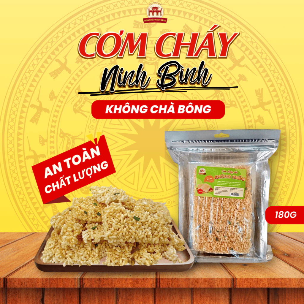 Cơm cháy không chà bông