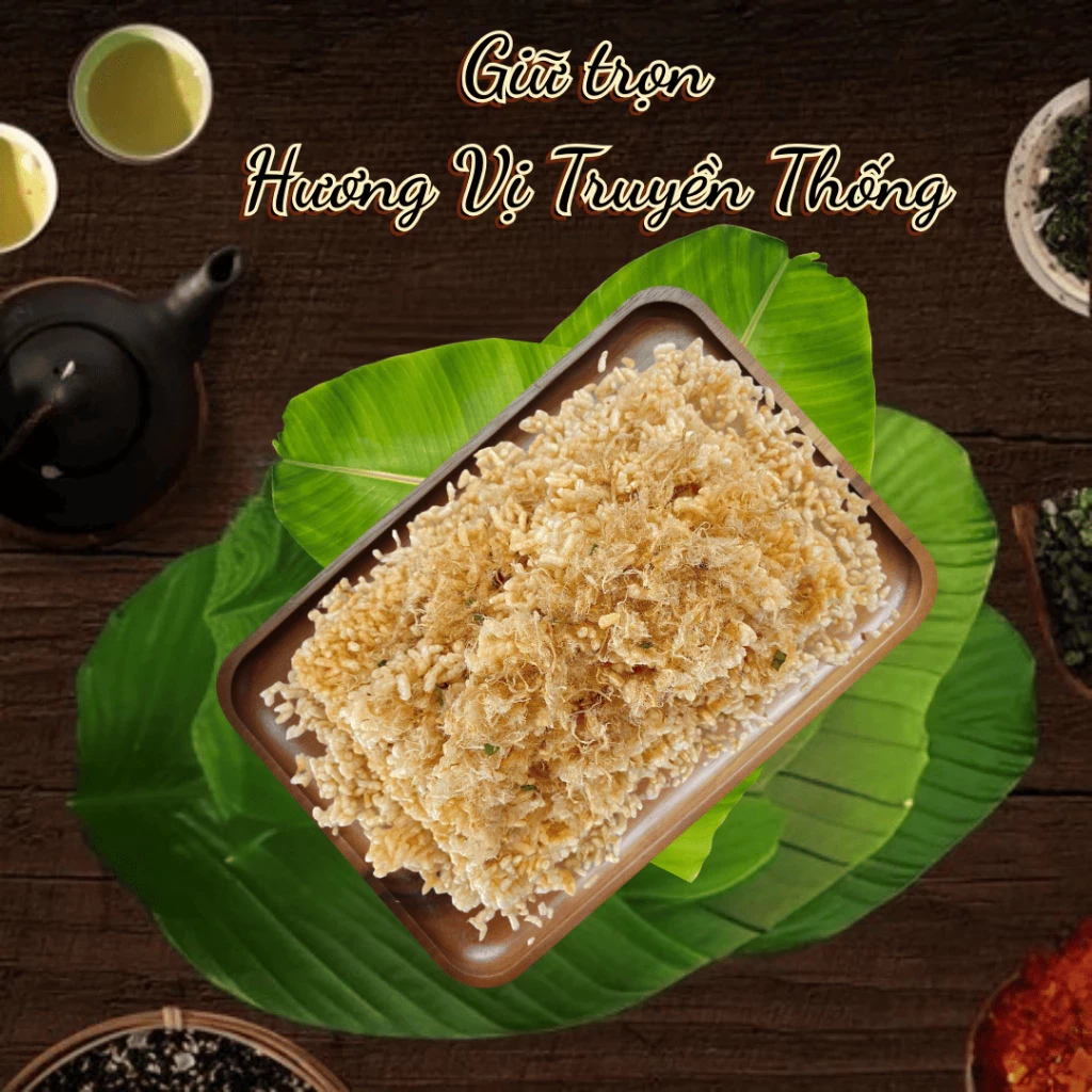 Cơm Cháy Siêu Chà Bông Không Cay