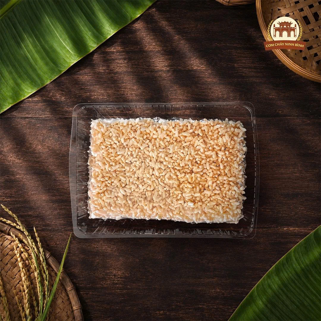 (250g) Cơm Cháy Siêu Chà Bông - Nếp Cái Hoa Vàng - Ruốc Heo Nhà Làm Túi Riêng - 4 Vị Sốt Đặc Trưng