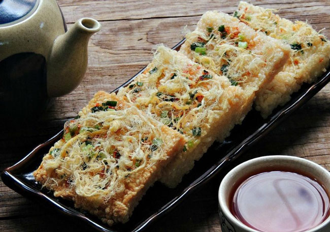 [Bí Kíp] Cách làm cơm cháy chà bông bằng chảo Ninh Bình